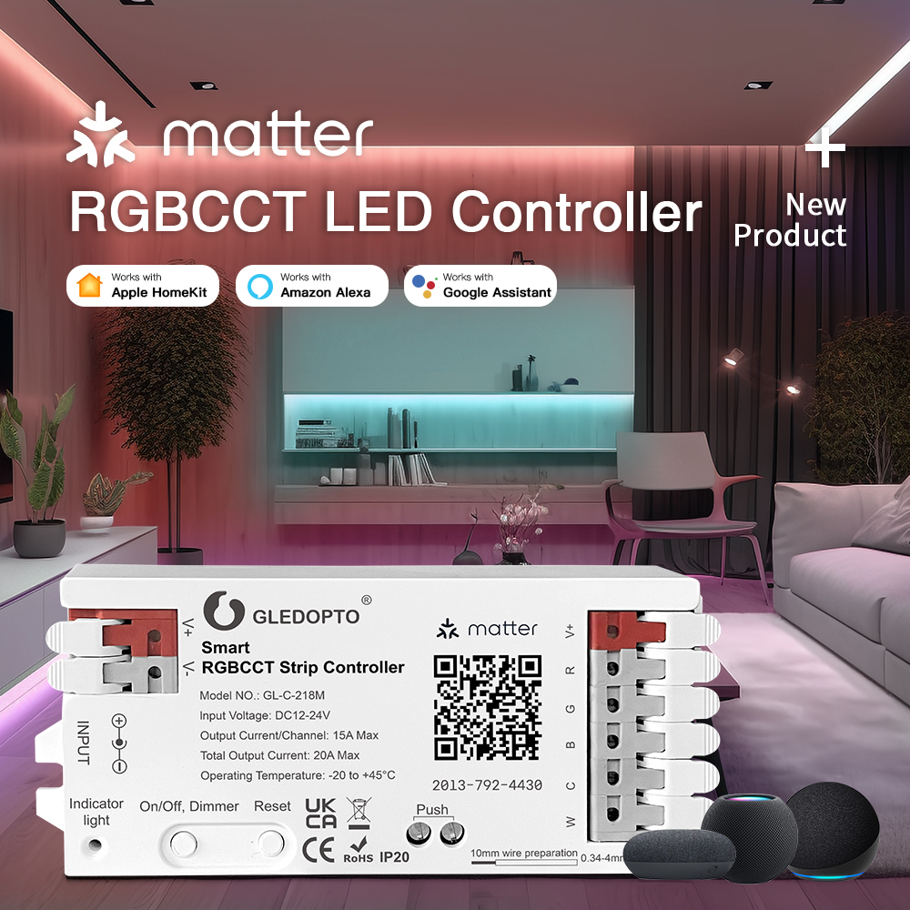 GLEDOPTO Matter RGBCCT LED Con - Smart Home Hub Apple 리뷰 및 가격