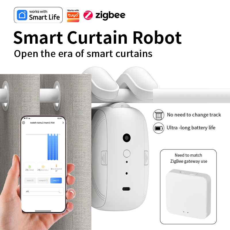 Zigbee Smart Curtain Driver Ro - Smart Home Robot 리뷰 및 가격