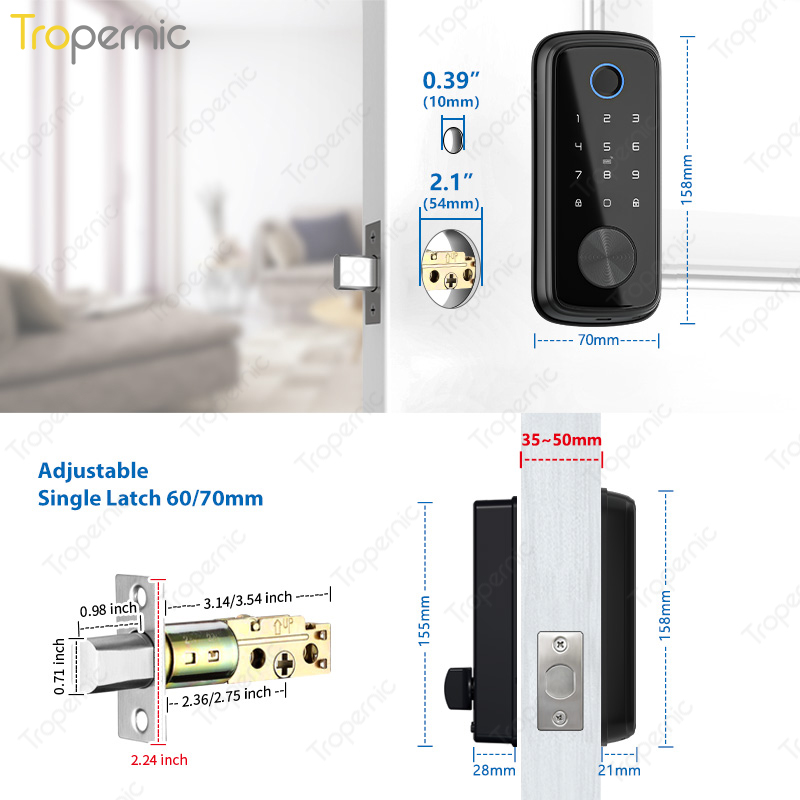 Tuya Zigbee Door Deadbolt Lock - Smart Home Lock 리뷰 및 가격