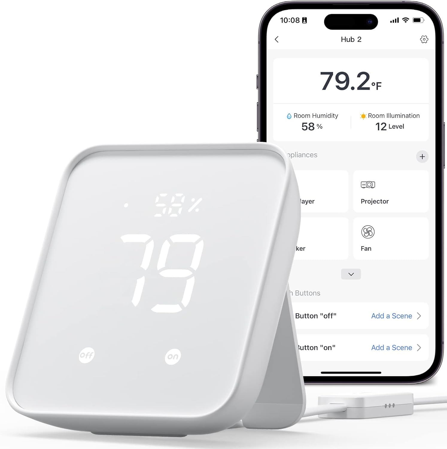 WiFi Thermometer Hygrometer, I - Smart Home Hub Apple 리뷰 및 가격