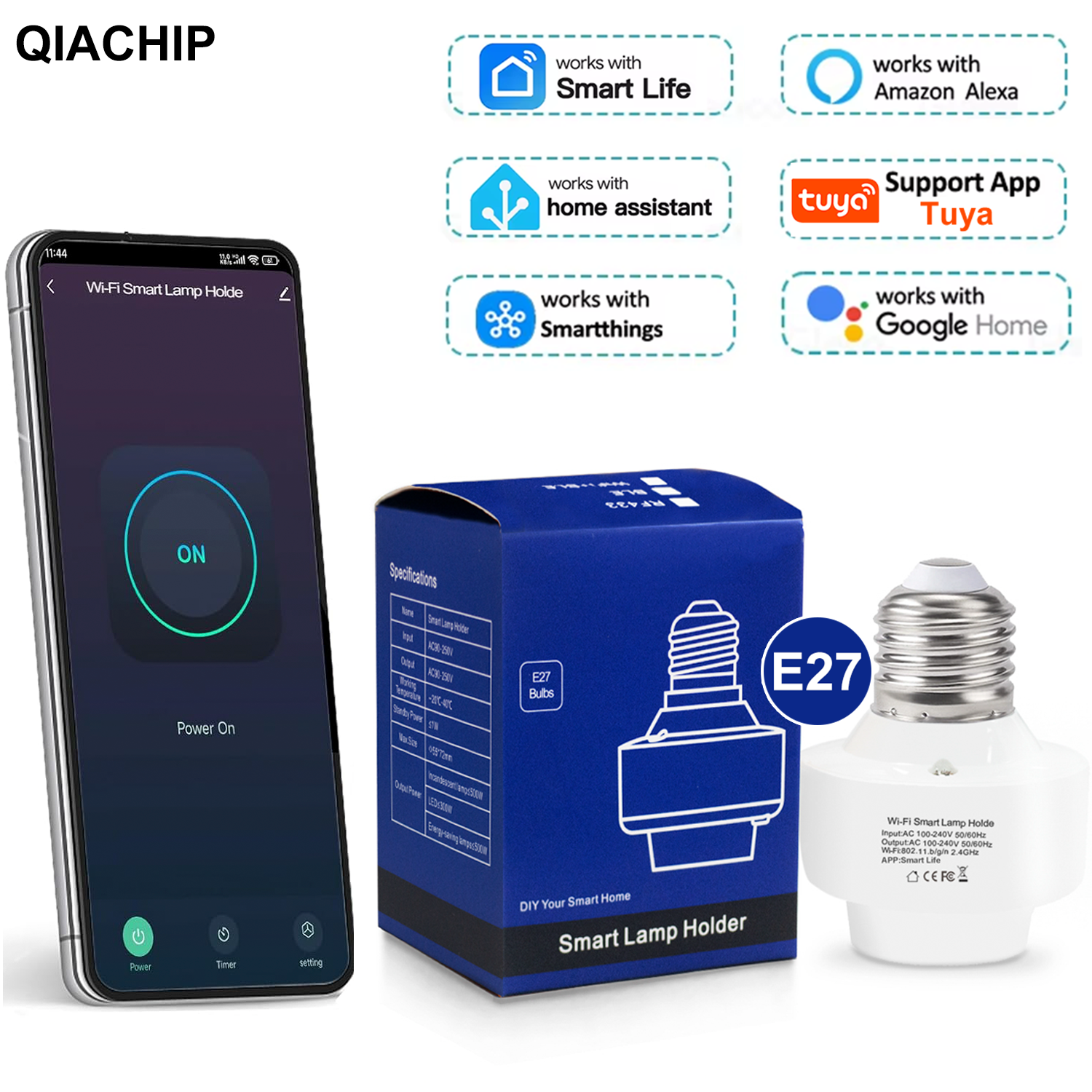 Tuya Smart E27 Socket Switch A - Smart Home Ac 리뷰 및 가격