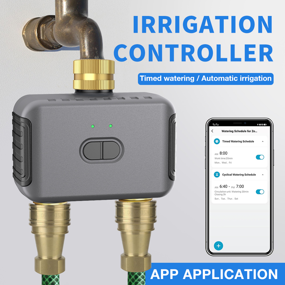 Tuya 2 Zone Watering Timer Gar - Smart Home Yale 리뷰 및 가격