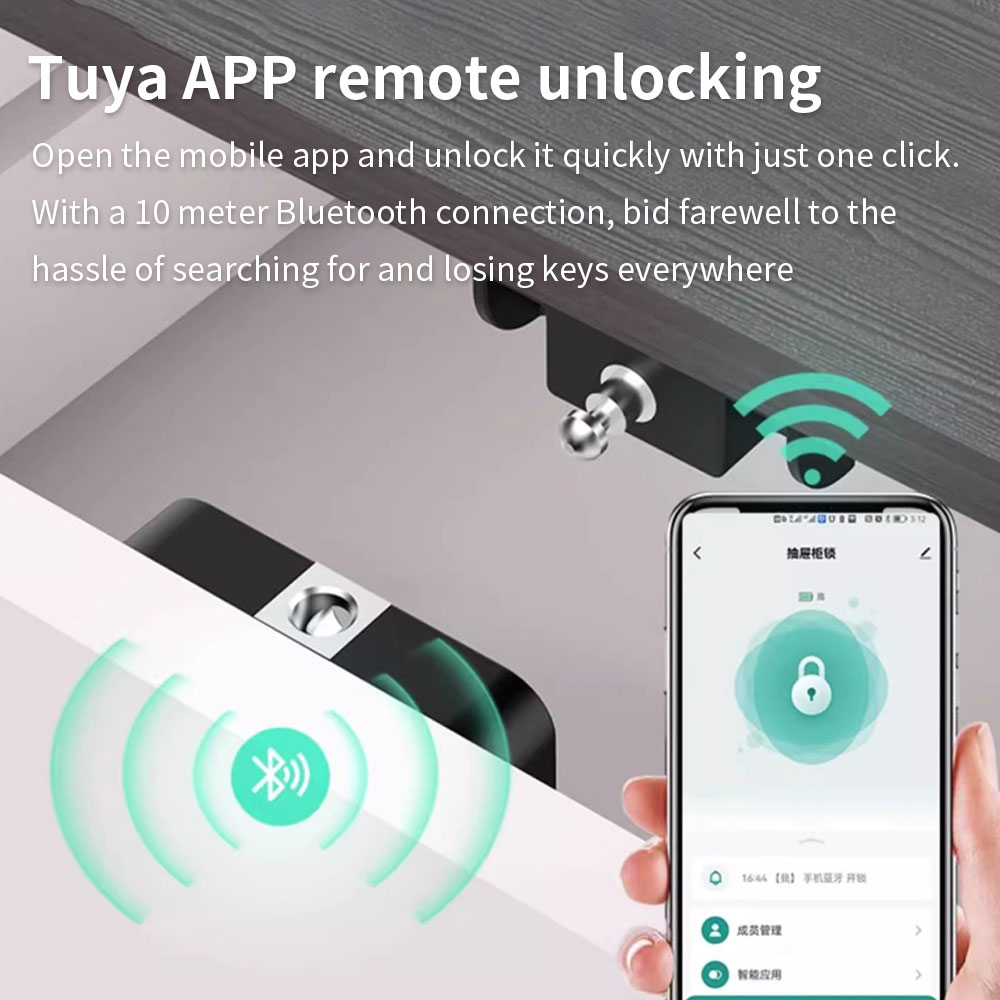 Tuya Hidden Cabinet Lock RFID  - Smart Home Lock 리뷰 및 가격